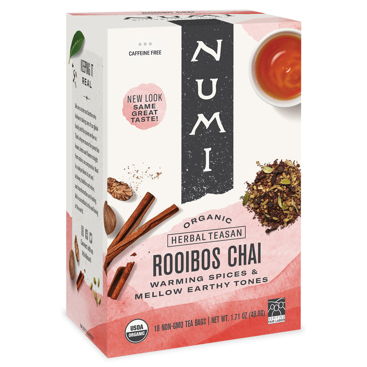 Numi Tea Ruby Chai Herbal Tea (6x18 Bag)-0