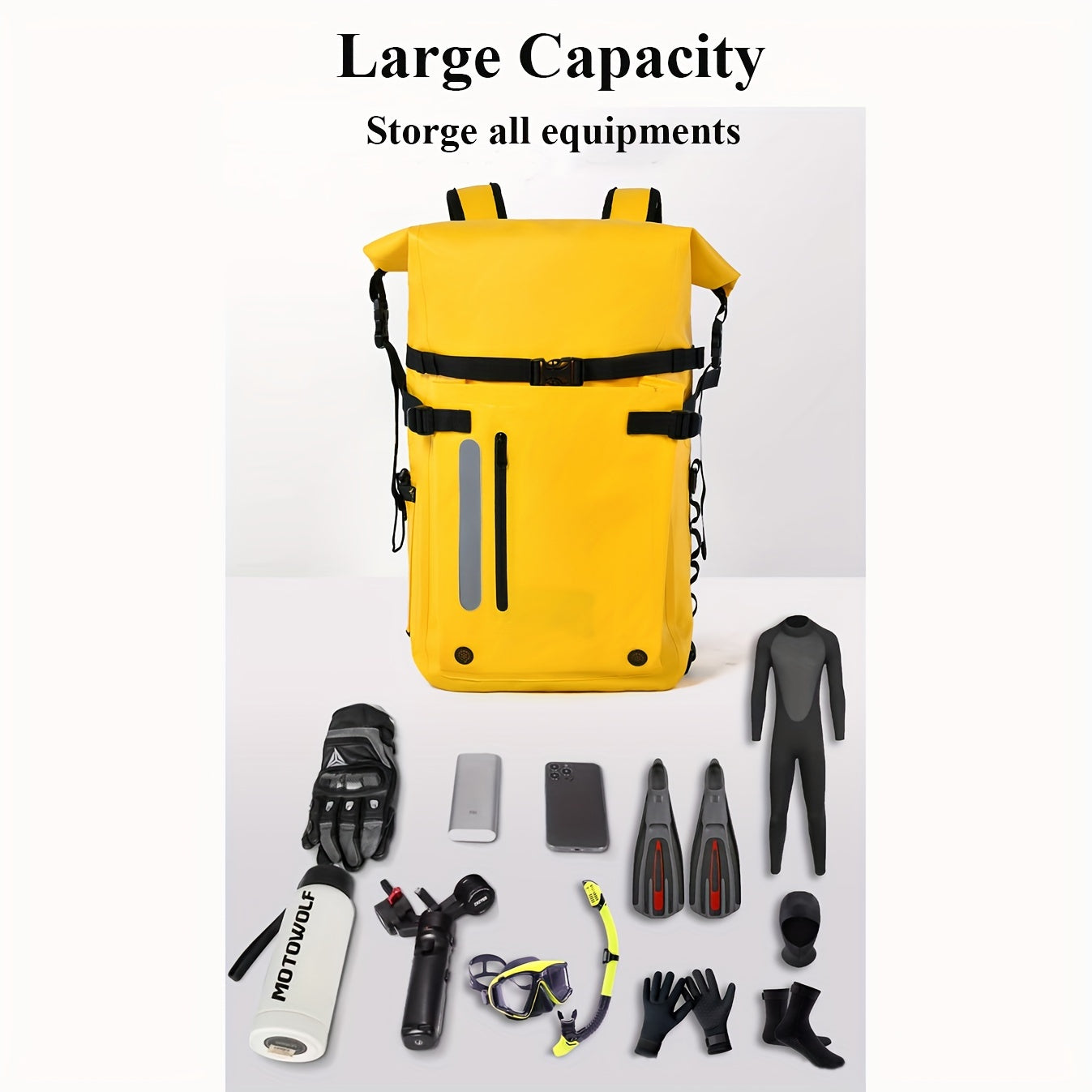 Dry Bag Backpack Outdoor Travel-3