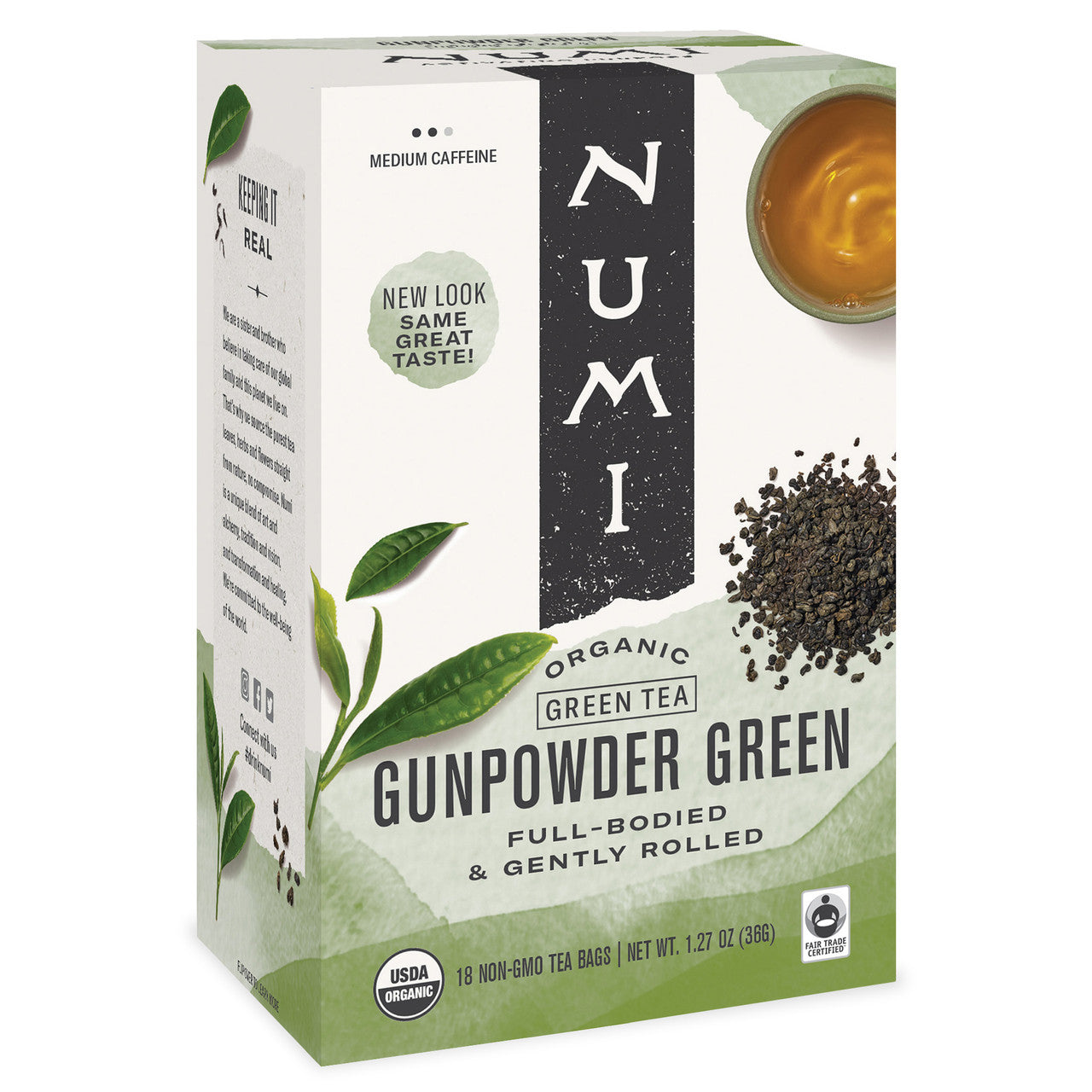 Numi Tea Gunpowder Green Tea (6x18 Bag)-0