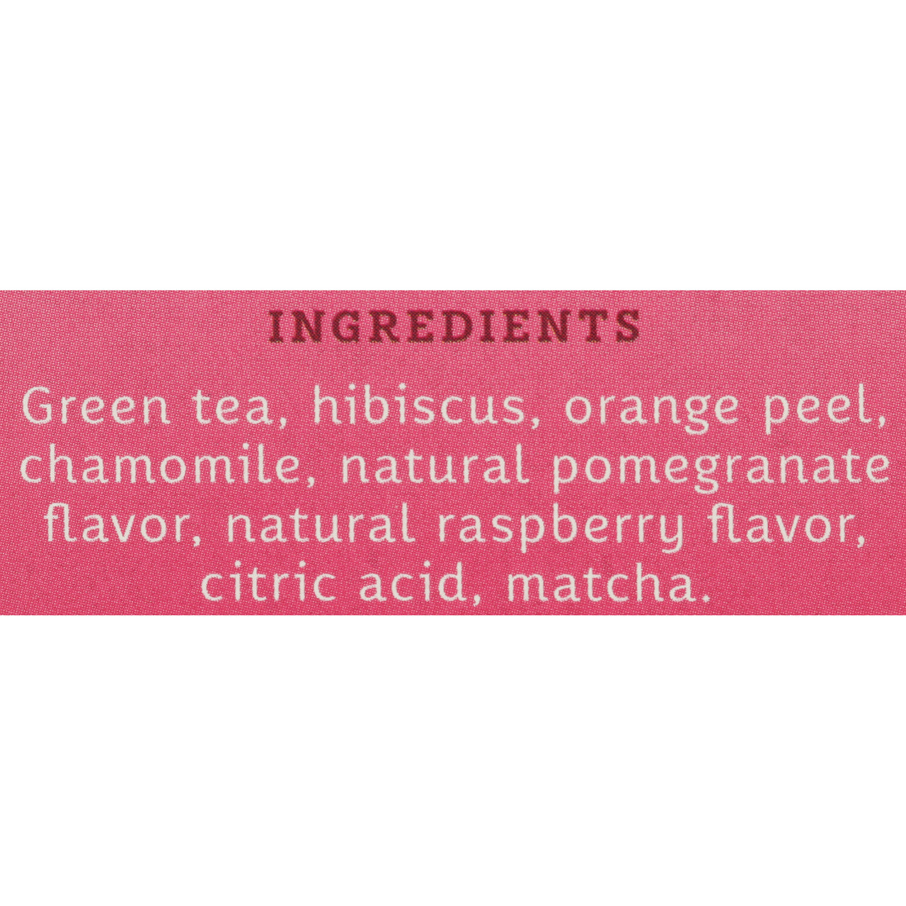 Stash Tea Pomegrante Raspberry With Matcha Tea (6x18 Bag)-4