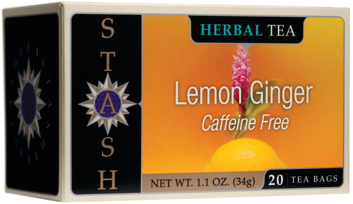 Stash Tea Lemon Ginger Tea (6x20 CT)-2