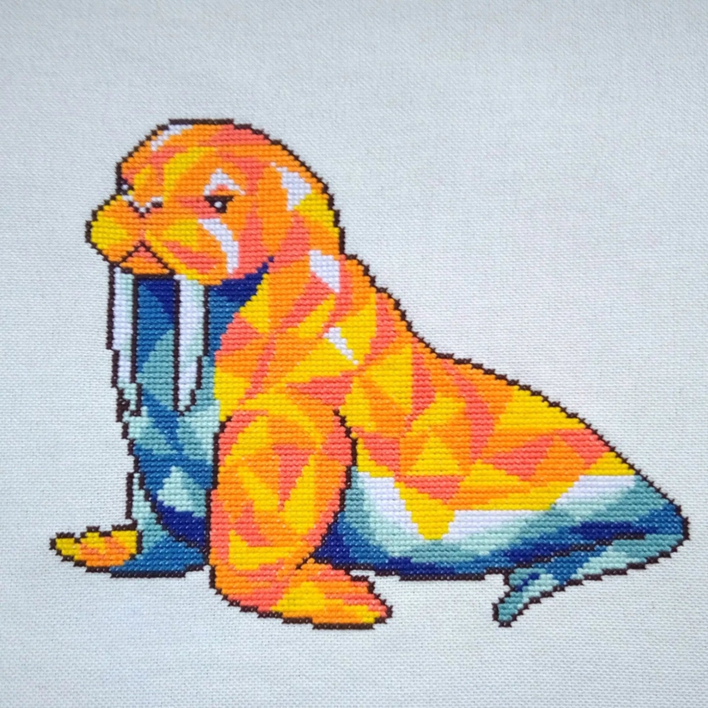 Walrus - PDF Cross Stitch Pattern-1