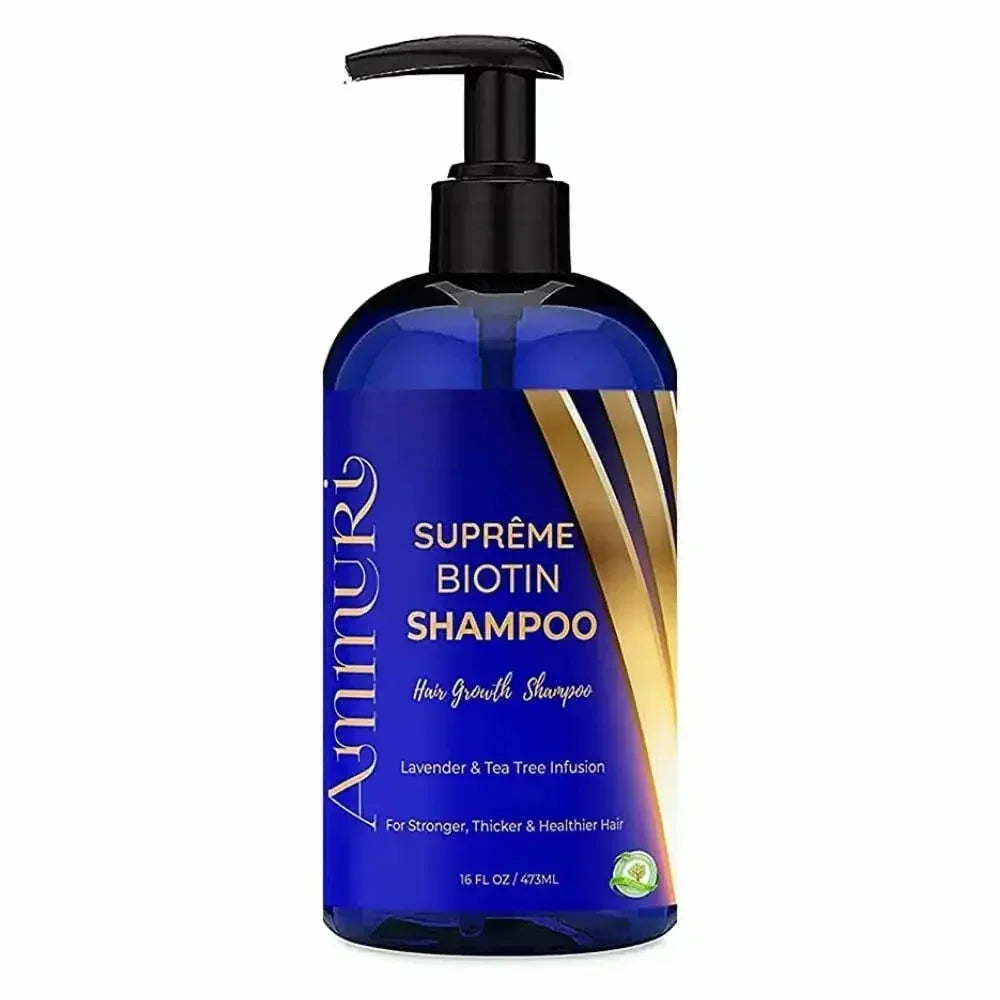 Ammuri Supreme Biotin Shampoo – Daily Hair Care for Thicker-Looking Hair (473ml)-1