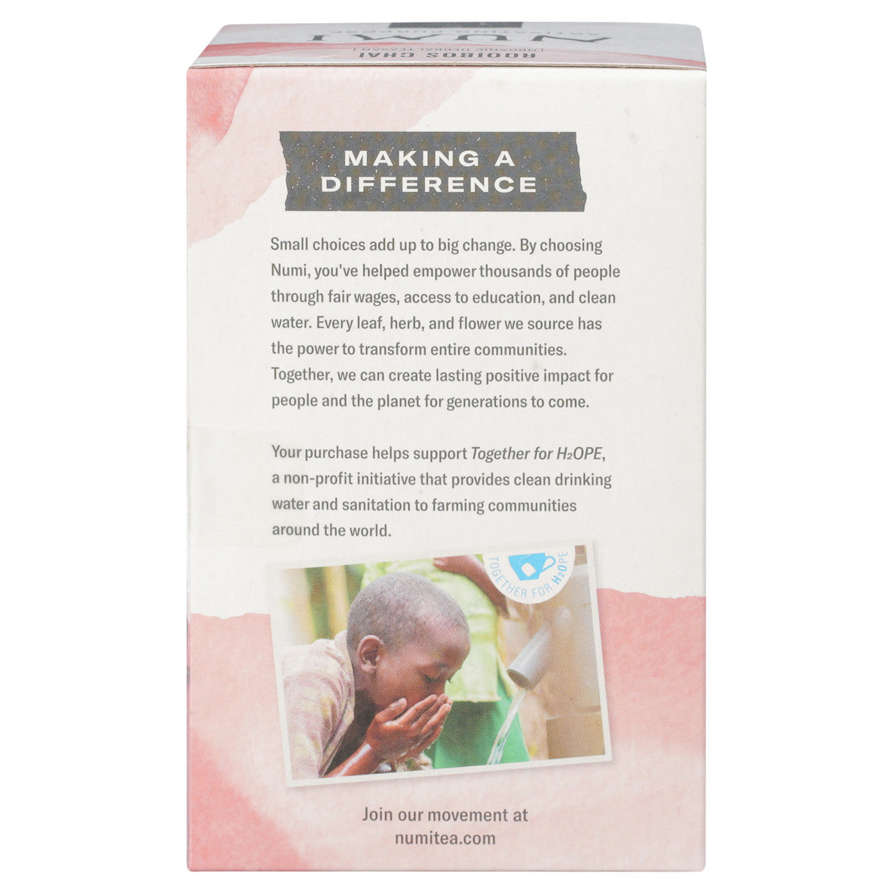 Numi Tea Ruby Chai Herbal Tea (6x18 Bag)-7