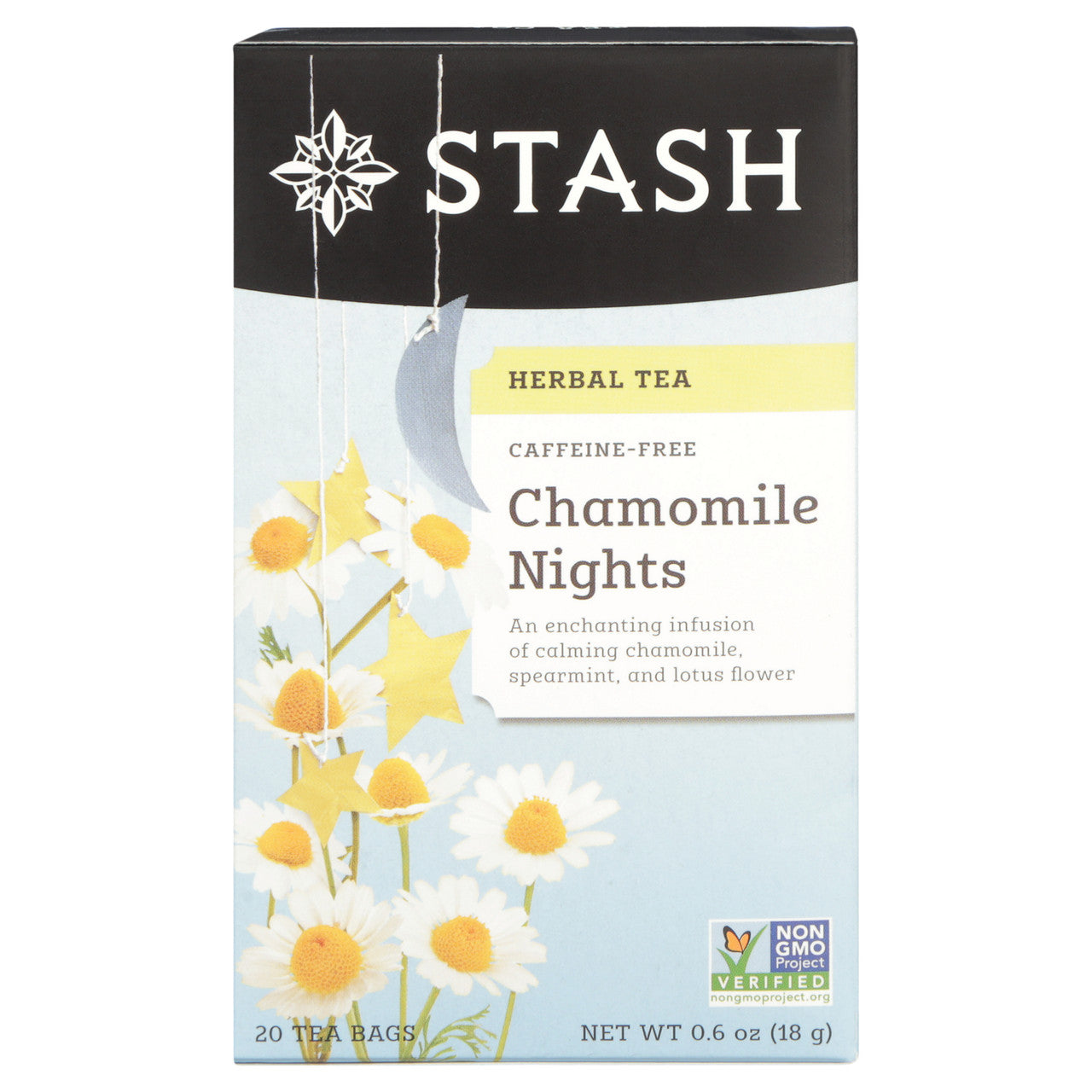 Stash Tea Herbal Chamomile Night Tea (6x20 CT)-2