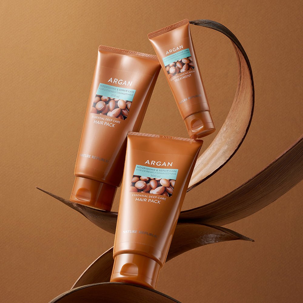 Argan Essential Deep Care Hair Pack Double Set-4