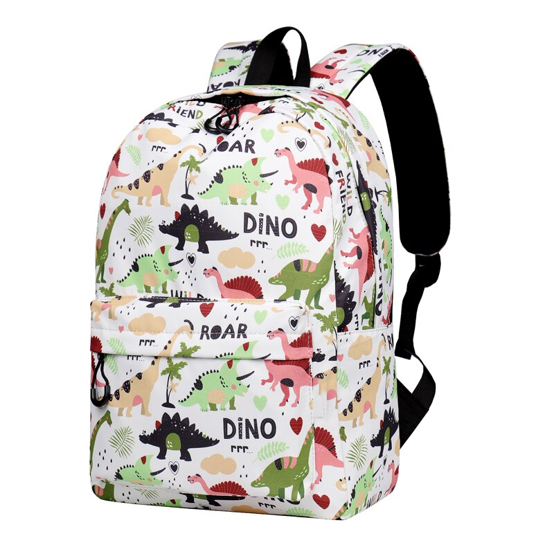 Water Resistant Dinosaur Backpack Printed School Bags-1