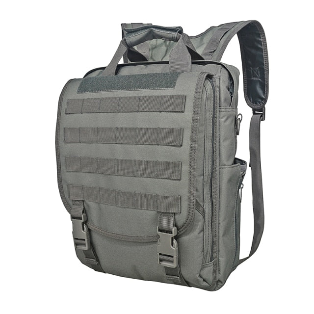 Molle Military Laptop Bag Tactical Messenger Bags Computer Backpack Fanny Belt Shouder Camping Outdoor Sports Army Bag-3
