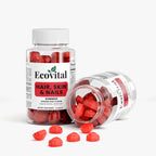 Hair, Skin & Nails Gummies with Biotin & Collagen – 60 Gummies (150 g / 5.29 oz)