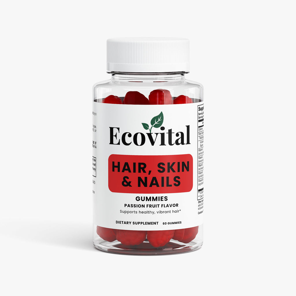 Hair, Skin & Nails Gummies with Biotin & Collagen – 60 Gummies (150 g / 5.29 oz)