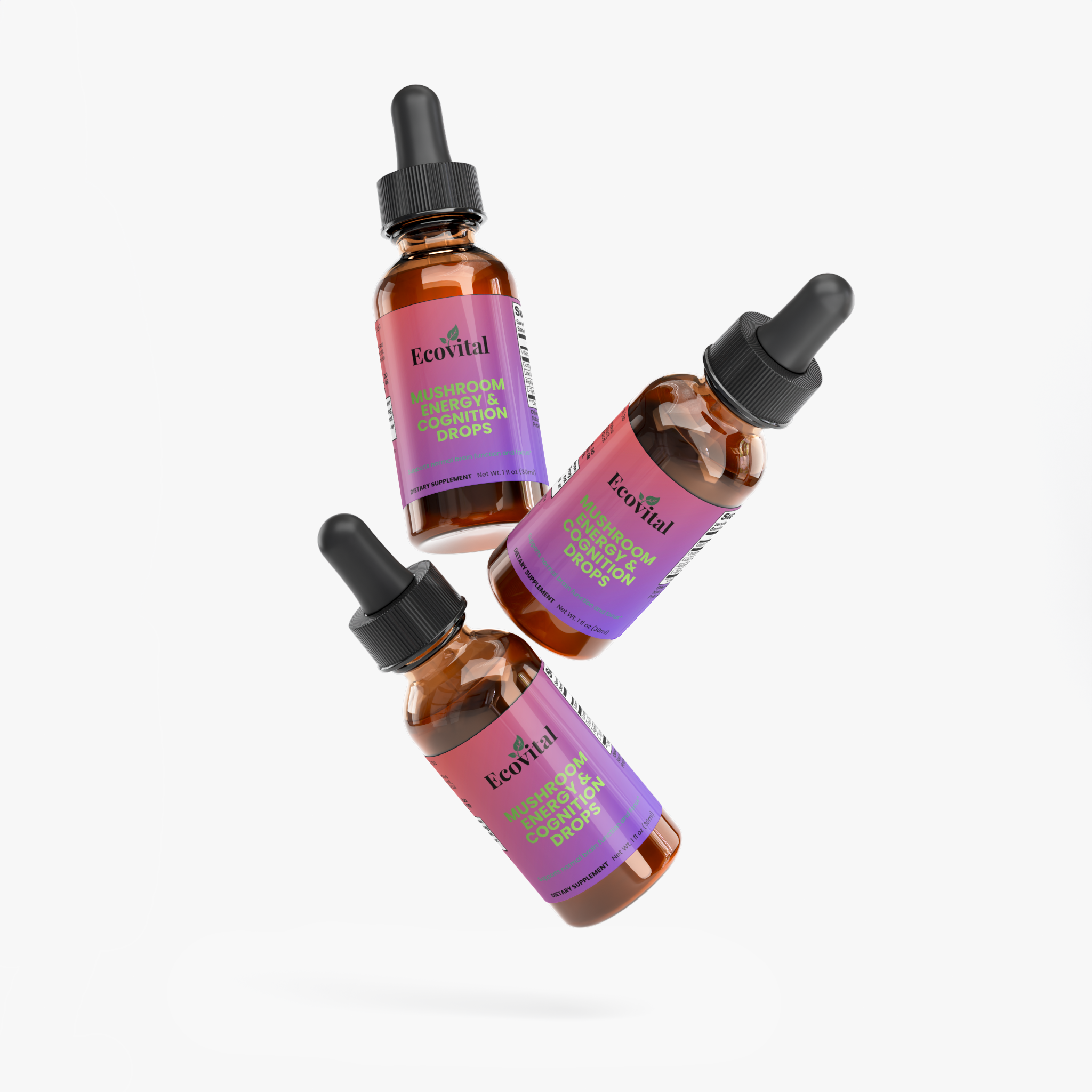Mushroom Energy & Cognition Drops