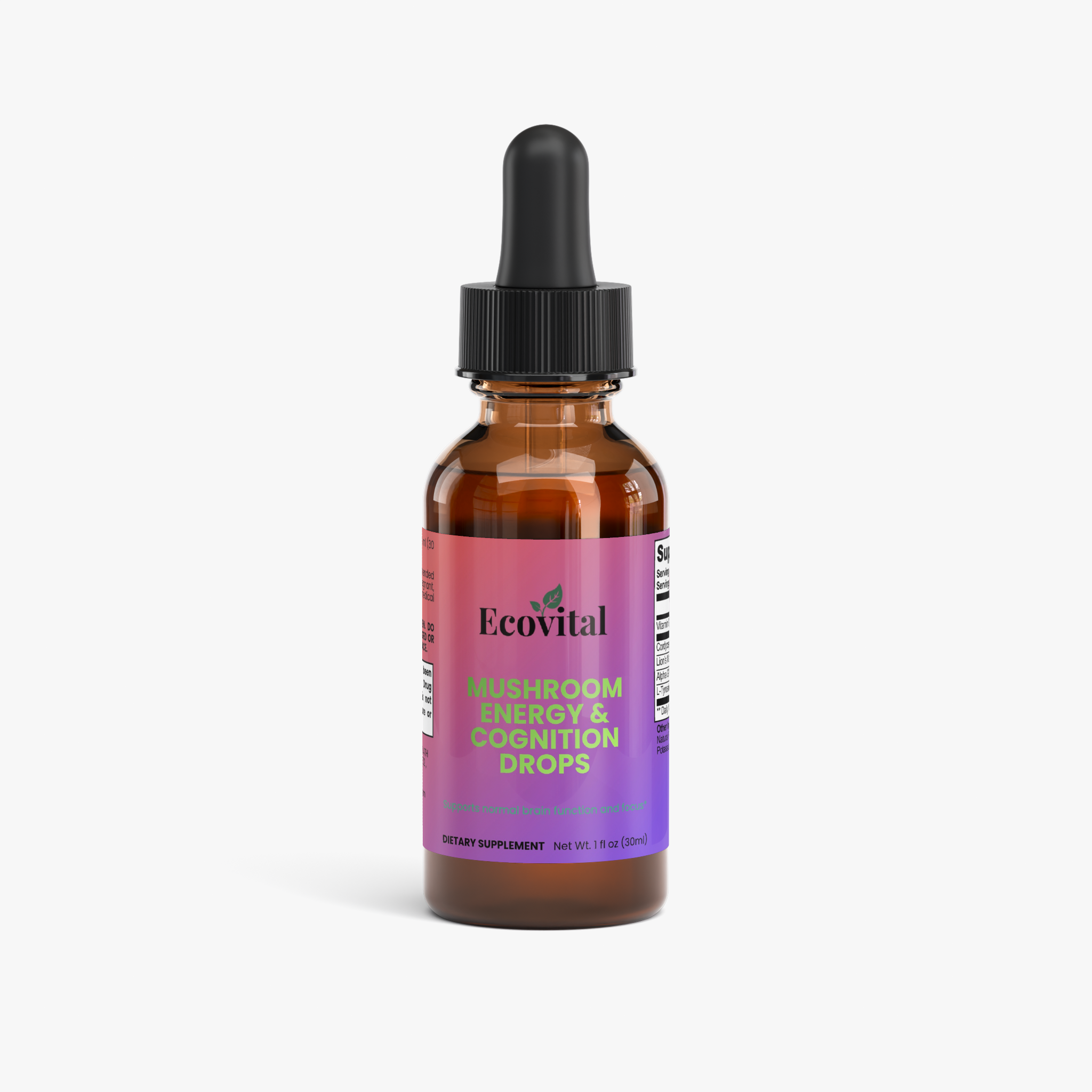 Mushroom Energy & Cognition Drops
