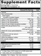 Hair, Skin & Nails Gummies with Biotin & Collagen – 60 Gummies (150 g / 5.29 oz)