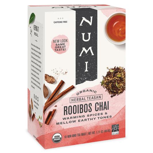 Numi Tea Ruby Chai Herbal Tea (6x18 Bag)-0