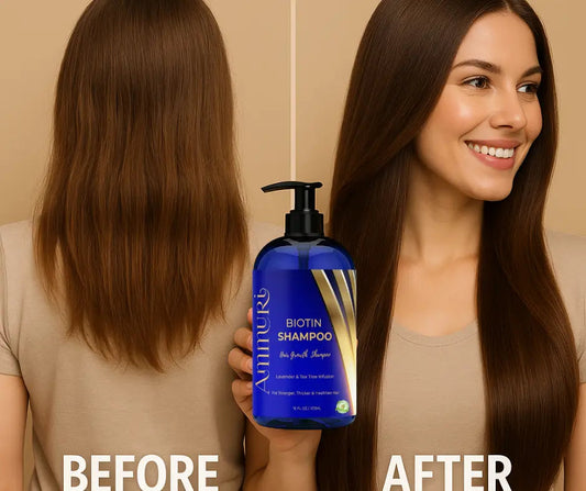 Ammuri Supreme Biotin Shampoo – Daily Hair Care for Thicker-Looking Hair (473ml)-0