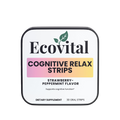 Ecovital Cognitive Relax Strips packaging on a white background