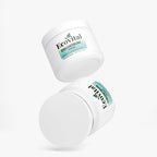 Two containers of Ecovital Colostrum Powder on a white background