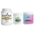EcoVital Road Performance Energy & Recovery Driver Kit with Energy Powder, Whey Protein and Creatine Monohydrate