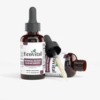Ecovital Normal Blood Sugar Drops bottle with dropper on a white background