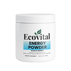 Ecovital Energy Powder container on a white background