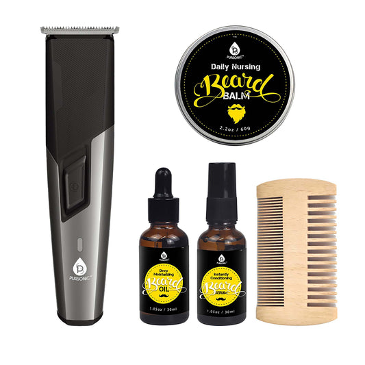 Mario Lopez Rechargeable Men’s Grooming & Beard Care Bundle – Complete Hair, Beard, Nose, and Ear Kit-0