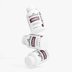 Three bottles of Ecovital NAD+ supplement on a white background