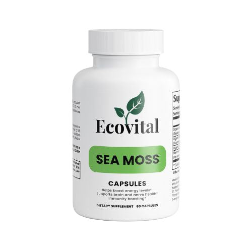 Sea Moss Capsules – Immune, Thyroid & Digestive Support from Nature