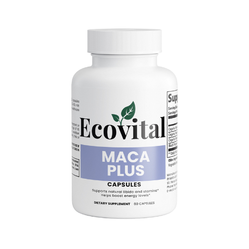 Maca Plus 1500mg – Triple Maca Root Blend (60 Capsules) | Energy, Libido & Hormone Support