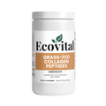 Ecovital grass-fed collagen peptides container on a white background