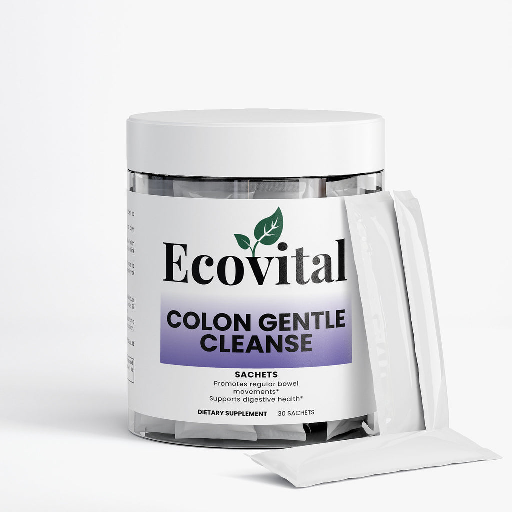 Ecovital Colon Gentle Cleanse packaging on a white background