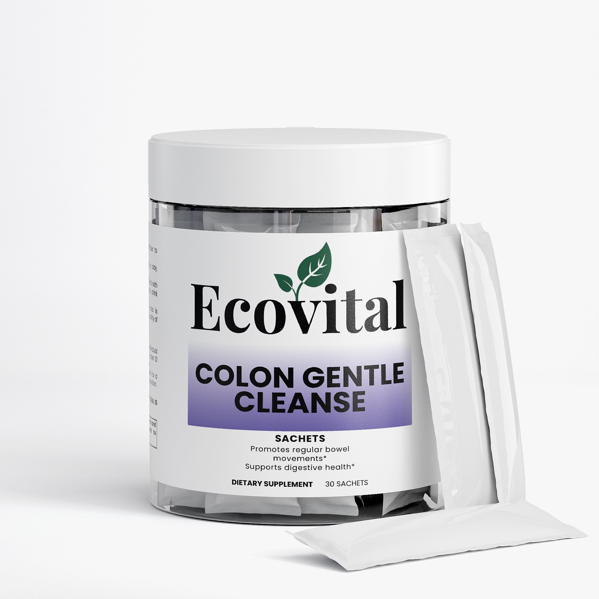 Ecovital Colon Gentle Cleanse packaging on a white background