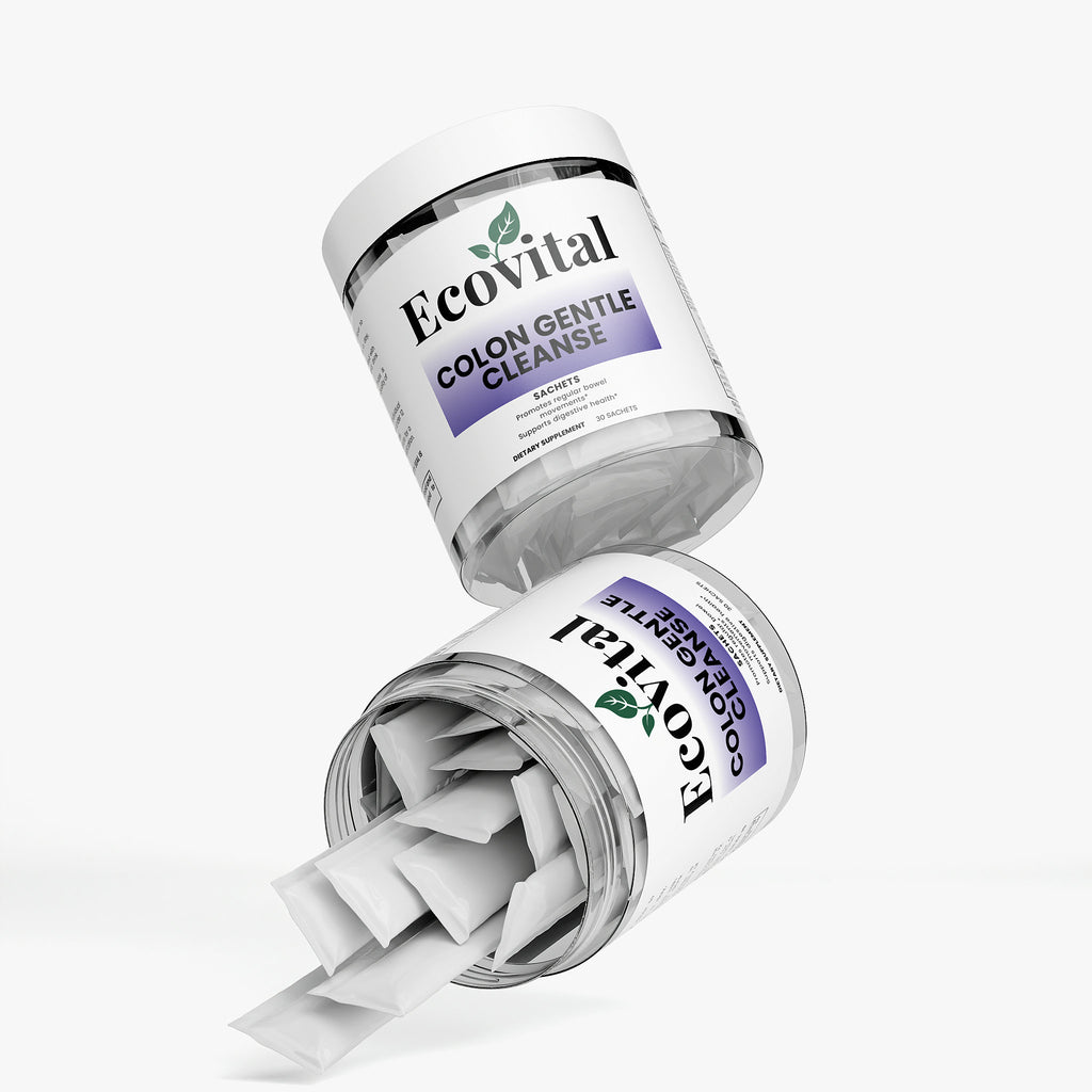 Ecovital Colon Gentle Cleanse product packaging on a white background