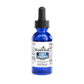 Blue bottle of Ecovital Diet Drops Ultra on a white background