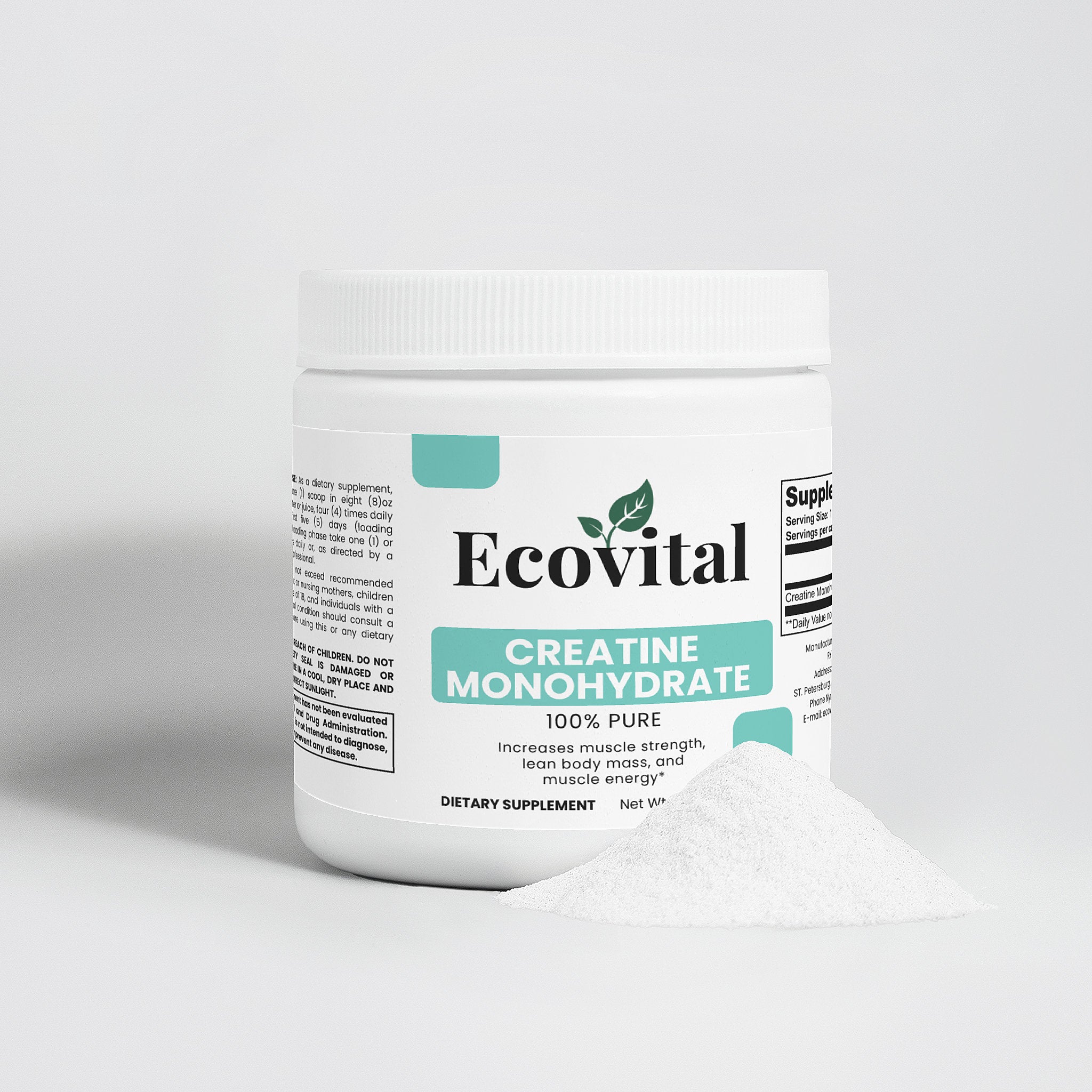 Creatine Monohydrate – Pure Muscle, Strength & Performance