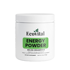 Sugar-free Energy Powder Melon Creamsicle flavor for sustained focus and hydration