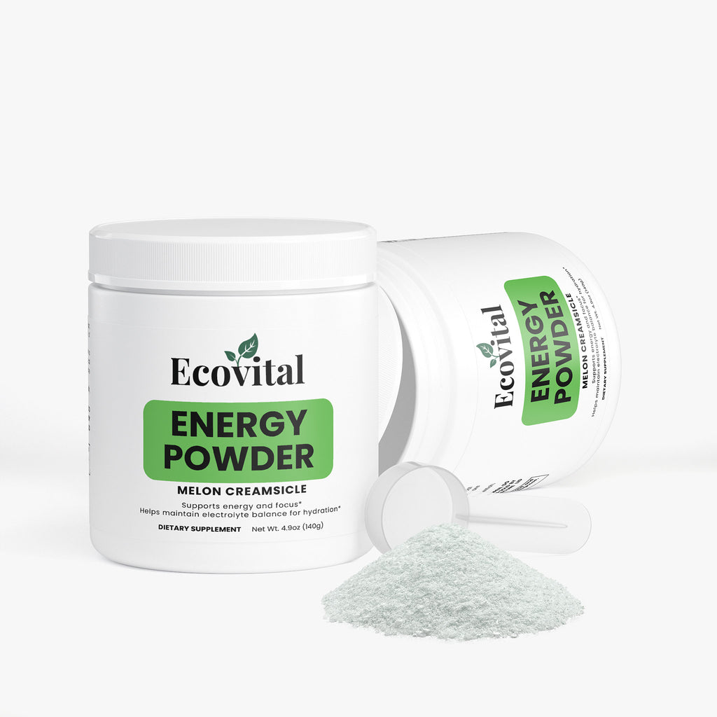 Premium Energy Powder supplement with electrolytes and B vitamins