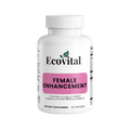 Supplement bottle labeled 'Ecovital Female Enhancement' on a white background