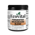 Ecovital fermented mushroom blend supplement container on a white background