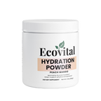 Ecovital Hydration Powder container on a white background