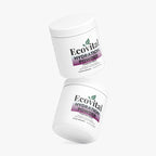 Two containers of Ecovital Hydration Powder on a white background