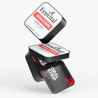 Three boxes of Ecovital iron strips on a white background