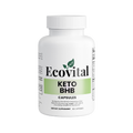 Ecovital Keto BHB capsules bottle on a white background