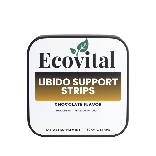 Ecovital Libido Support Strips packaging on a white background