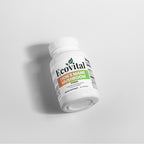 Ecovital Lion's Mane Mushroom supplement bottle on a light gray background
