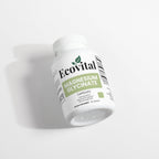 Ecovital Magnesium Glycinate supplement bottle on a white background