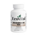 Ecovital Mushroom 10X supplement bottle on a white background