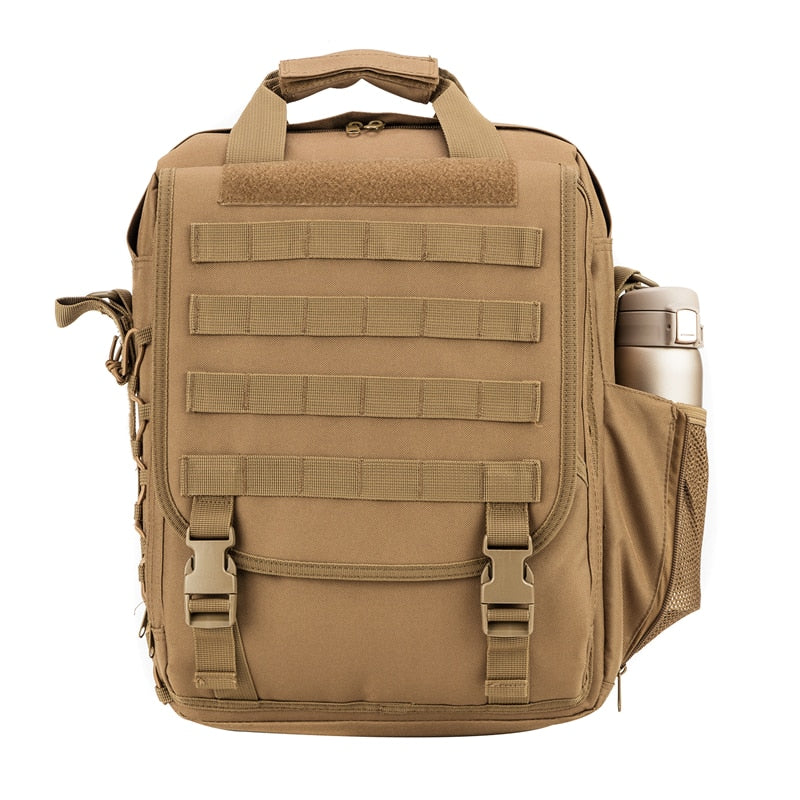 Molle Military Laptop Bag Tactical Messenger Bags Computer Backpack Fanny Belt Shouder Camping Outdoor Sports Army Bag-4