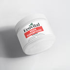 Jar of Ecovital Reds Superfood Powder on a light gray background