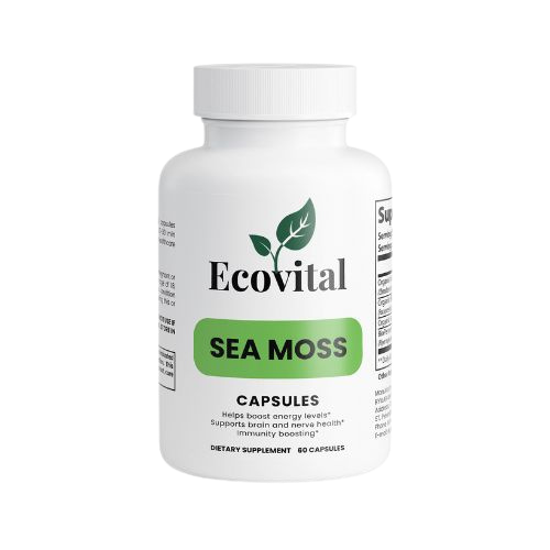 Sea Moss Capsules – Immune, Thyroid & Digestive Support from Nature | 60 Capsules